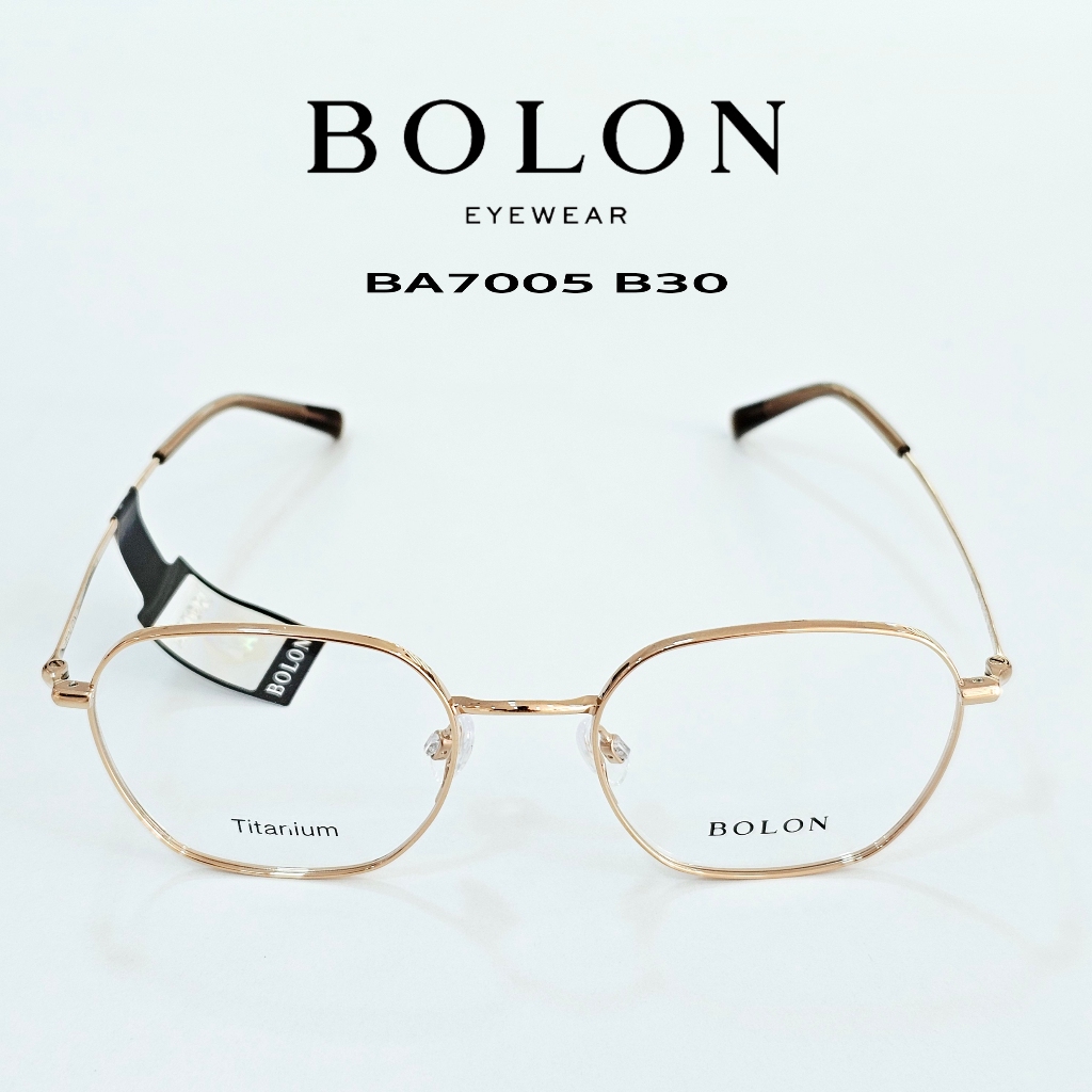 กรอบแว่นตา BOLON แท้ 100% รุ่น BA7005 B30 ขนาด 51-19-148 F1