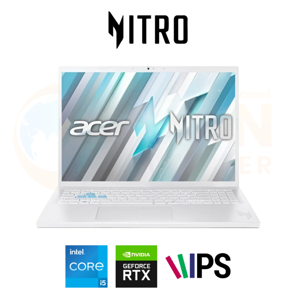 ACER NITRO LITE 16 NL16-71G-52WD NOTEBOOK (โน้ตบุ๊ค) INTEL CORE I5-13420H / RTX 3050 / 16GB / 512GB 