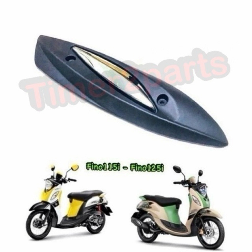 กันร้อนท่อ  Fino115i  Fino125i เดิมๆ ตรงรุ่น มอเตอร์ไซค์  อย่างดี HM 3620-249-ZBLS