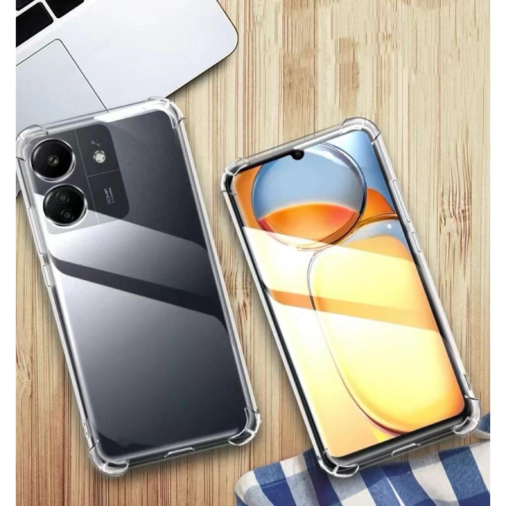 JC168 เคสกันกระแทก เคสใส สำหรับ Redmi 10C(4G) Note 11(5G) 12C(4G) Note 12 PRO(5G) 9C Note 7 Note 12(5G) infinix Hot 30i
