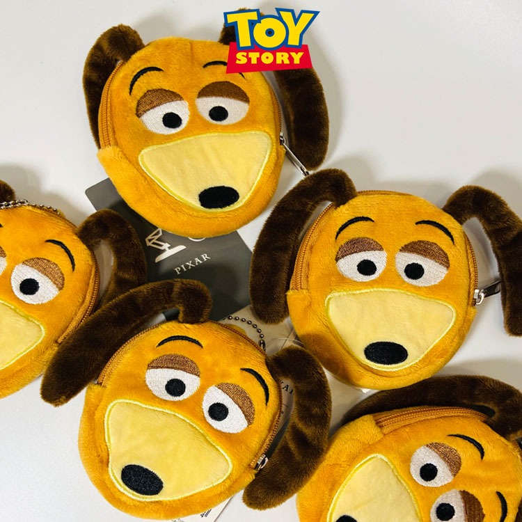 พร้อมส่ง 🇯🇵 กระเป๋าใส่เหรียญ Slinky Dog Toy Story ลิขสิทธิ์แท้ กระเป๋าเหรียญดิสนีย์นำเข้าญี่ปุ่น | Disney Coin Purse