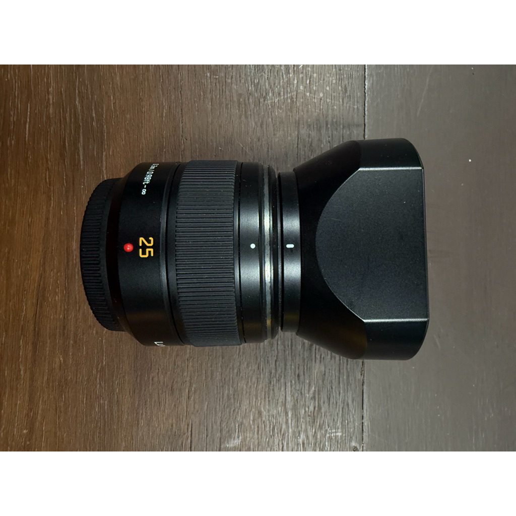lens  leica 25mm f1.4  panasonic