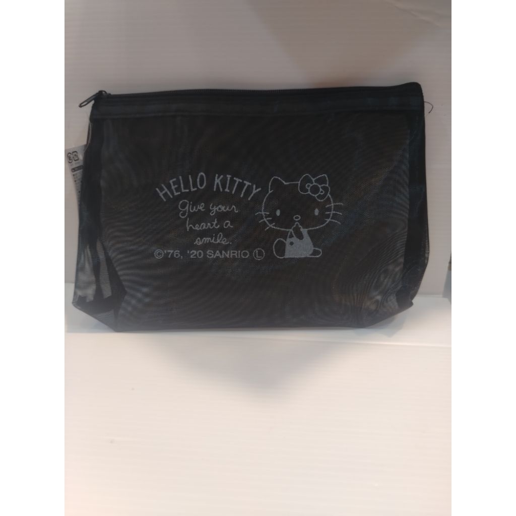 🇯🇵 กระเป๋า​เครื่องสำอา​งค์​ ​เครื่องเขียน​ Sanrio Black Kitty 🌸 นำเข้า​จาก​ญี่ปุ่น​แท้​100​✅