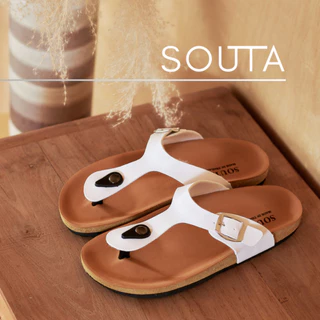 Hashi - Souta🍜 รองเท้าวินเทจ สไตล์ไบเก้น รุ่นคีบ 🕶 >> minimal >> ไซส์ 35-45 ลด1ไซส์*