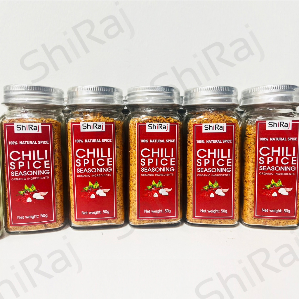 CHILI SPICE BLEND / Seasoning ผงเครื่องเทศผสม-50g (MSG-FREE)