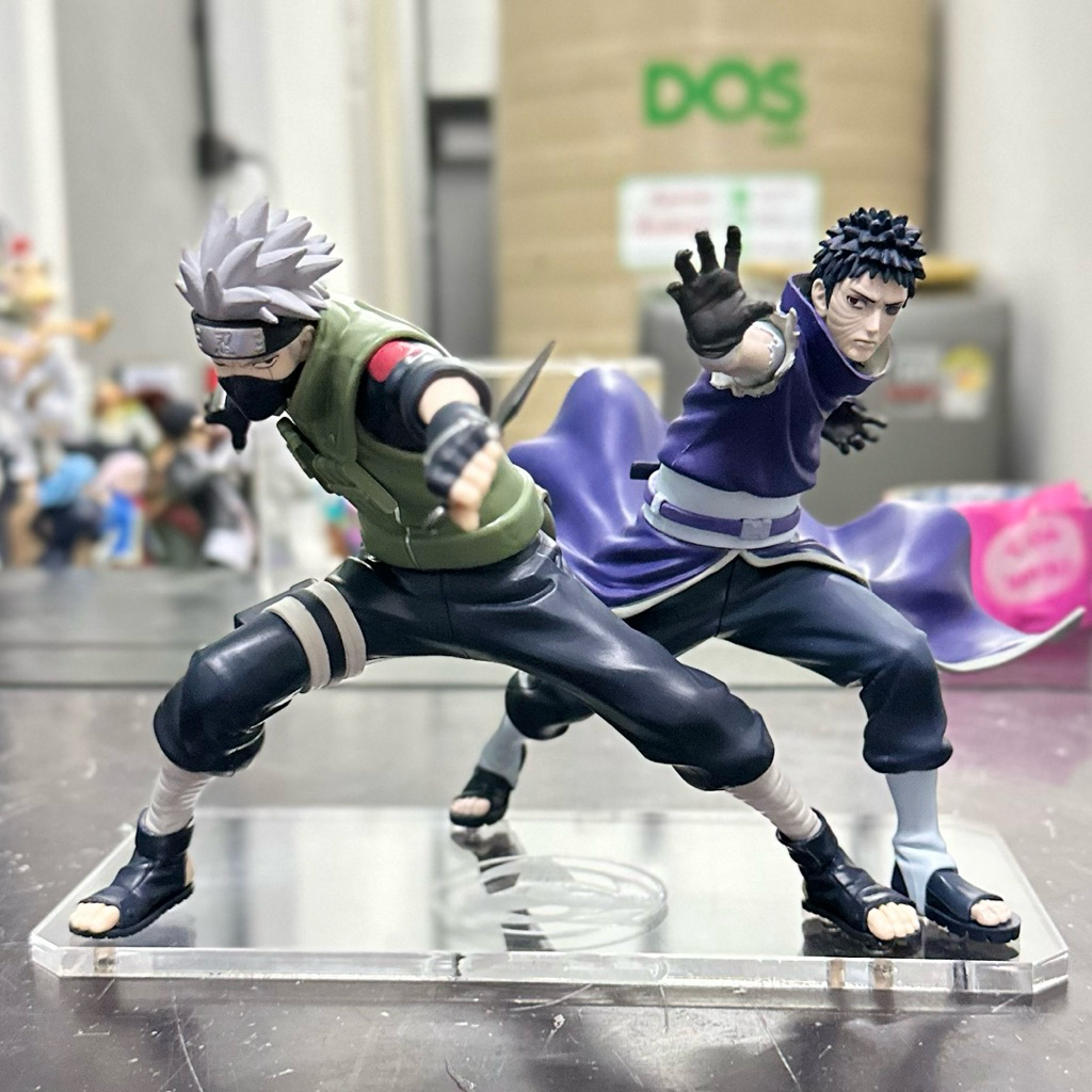 ฐานโมเดลอะคริลิคใส ไม่ได้ขายโมเดล kakashi obito vibration star