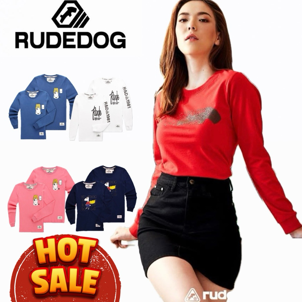 ลดล้างสต๊อค เสื้อยืดแขนยาว Rudedog ของแท้