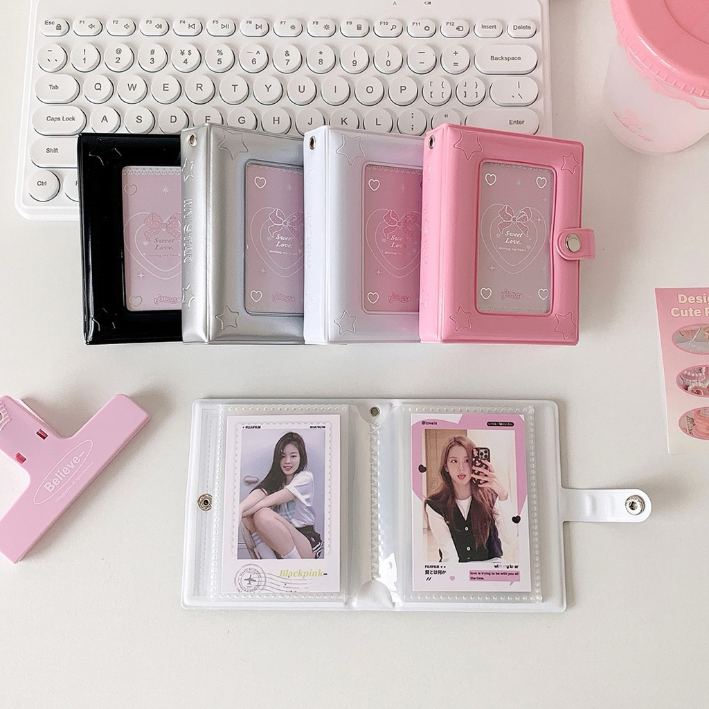พร้อมส่ง🇹🇭 แฟ้มการ์ดดาว Star Grid Hisocute 40ช่อง แฟ้มการ์ด สมุดการ์ด Photo Album (AB) #L13