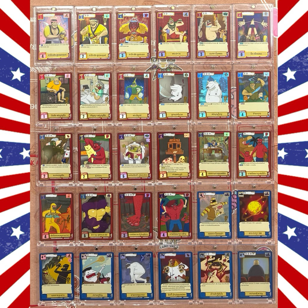 Battle of Talingchan ระดับ UR ชุด BOT x ODY ครบชุด 30 ใบ พร้อมกรอบแม่เหล็กทุกใบ ( Battle of Talingch