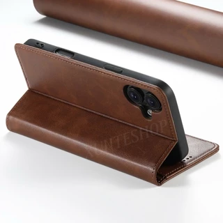 เคสฝาพับ มือถือ กระเป๋าหนัง สำหรับ iphone 16E 16 Pro Max 15 Pro Max 14 Pro Max 16plus 15plus 14plus 17 มีช่องใส่บัตร