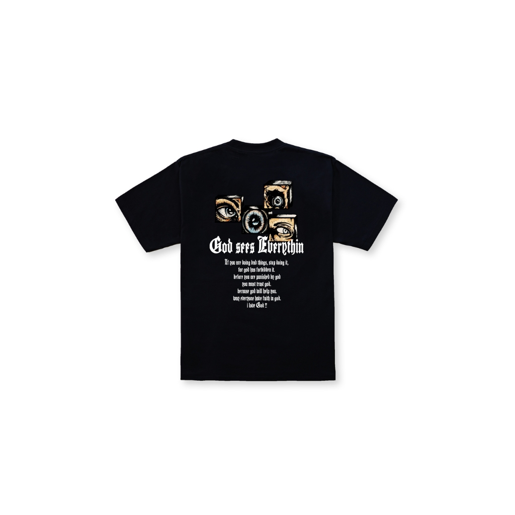 UPPERGOD เสื้อยืดลาย 18 ทรงโอเวอร์ไซส์ เนื้อผ้า cotton 100% comb.20