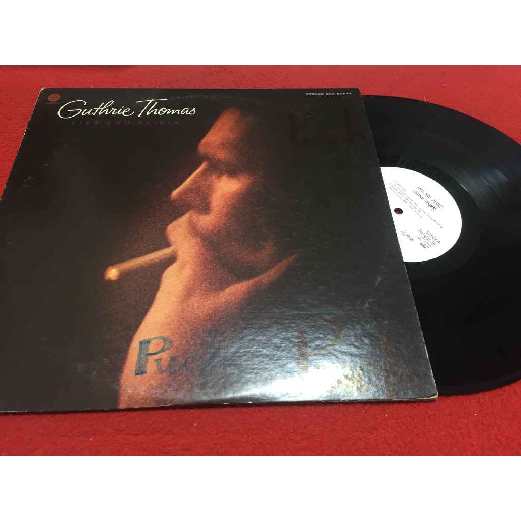 Lies and Alibis - Guthrie Thomas  ขนาด 12 นิ้ว LP B228