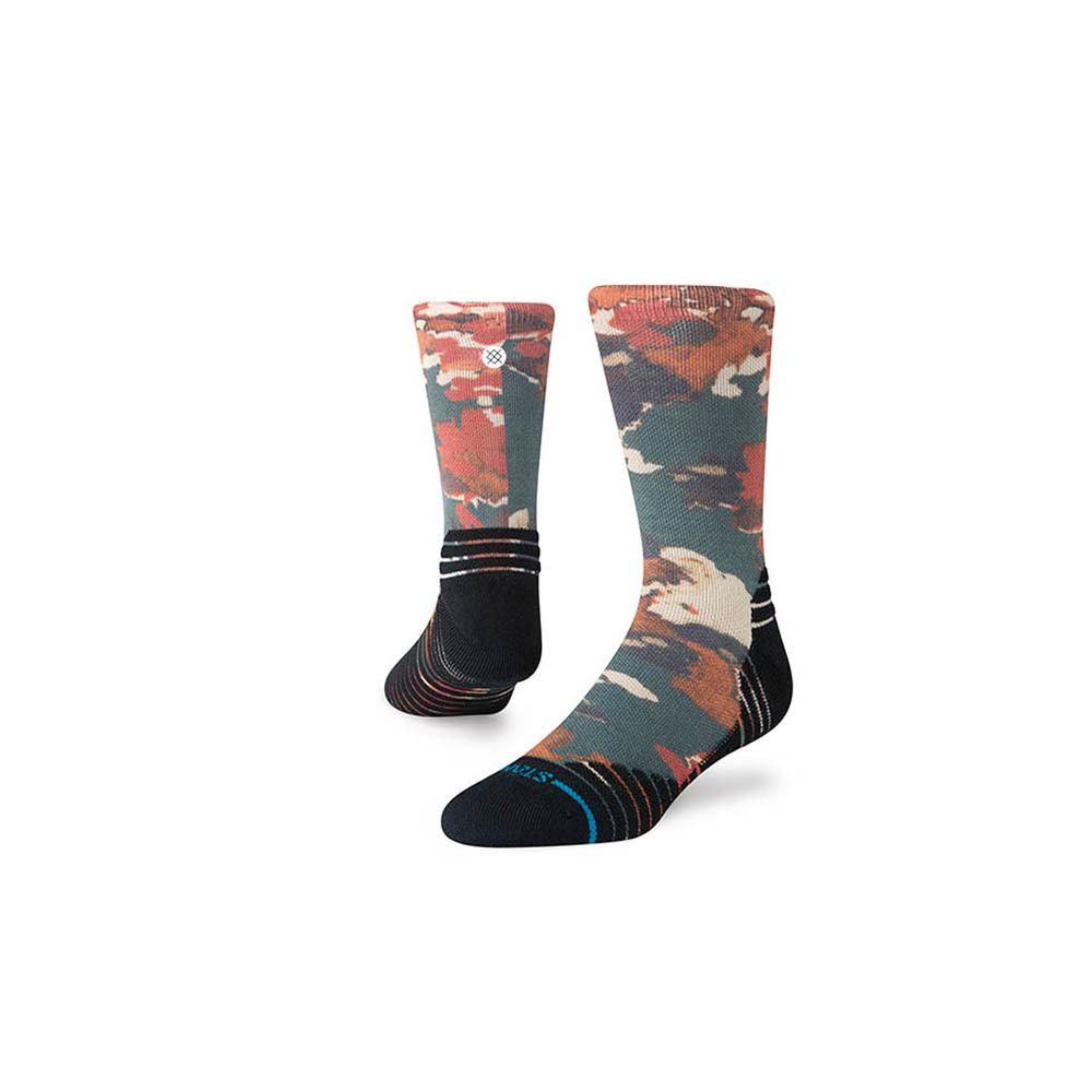 STANCE รุ่น IN THE BEDS MID CREW RUNNING SOCK MID CUSHION SIZE L