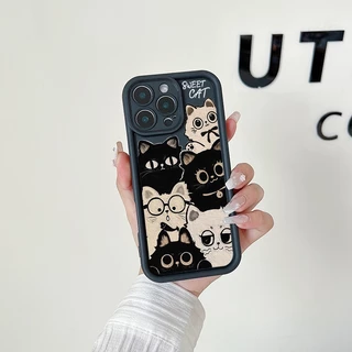 Sweet cat เคส Realme C53/C51/C51S Note 50 Note 60 7i/C17 C65 C75 C11 2021/C20 5i/5S/6i/C3 C11 2021/C20 C21Y/C25Y