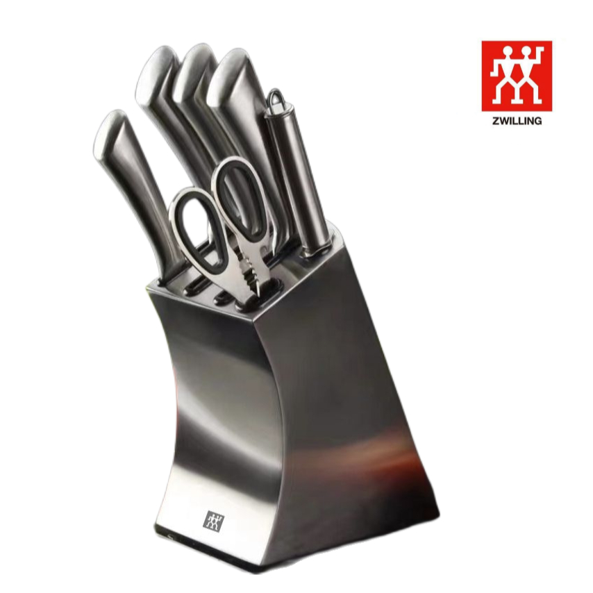 ZWILLING ชุดมีดเยอรมัน 7 ชิ้น, ชุดมีดเหล็กทั้งหมด 7 ชิ้น, ชุดมีดทำครัวในครัวเรือน