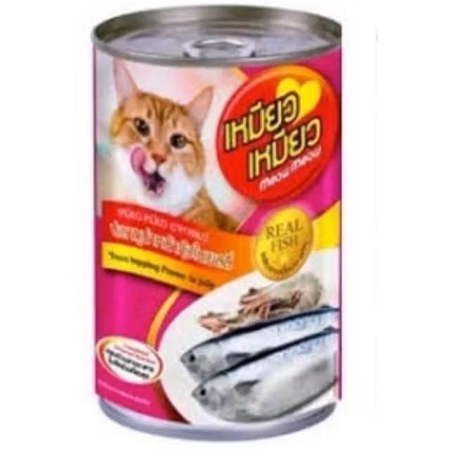 Meow Meow อาหารแมวเปียกเหมียวเหมียว 400g. (ลัง 24 กระป๋อง) ครบทุกรส คละรสไม่ได้ - รูปที่ 4