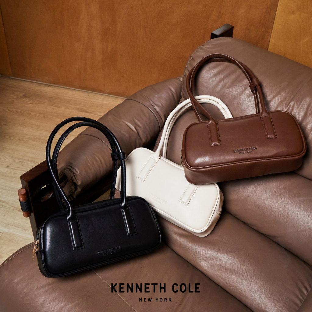 KENNETH COLE حقيبة بوسطن نسائية — أسود — صورة 7