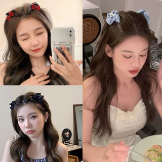 กิ๊บโบว์ ริบบิ้น 2ด้าน กิ๊บหนีบผม งับผมหนีบผมน่ารักสวย ผ้าเนื้อดี สงกรานต์ งานแต่ง งานบวช รับปริญญา