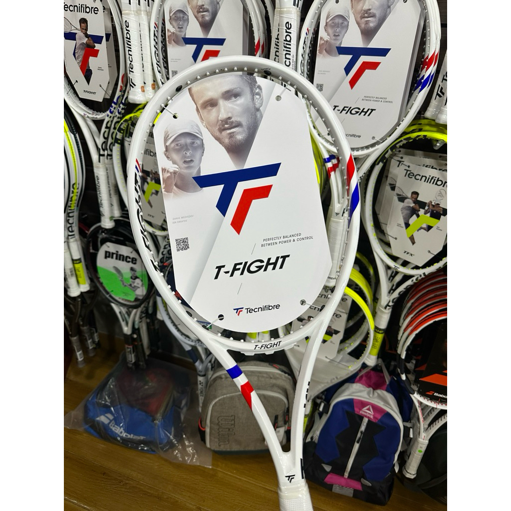 ไม้เทนนิส TECNIFIBRE T-FIGHT 270 กรัม 2025 *สินค้าสั่งขึ้นเอ็นทำตามออเดอร์ ไม่รับเปลี่ยน หรือคืน*