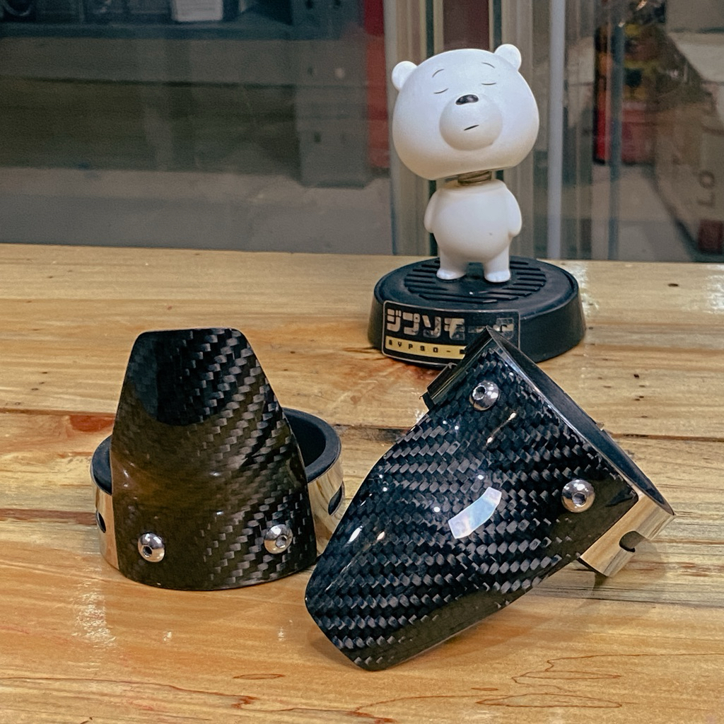 การ์ดโช๊คหน้าแต่ง คาร์บอน Carbon SR400 CB400 สินค้ารับประกันคุณภาพ