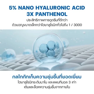 Dr.G 3X Panthenol Hyaluronic Acid Booster Serum 30 ml.เซรั่มล็อกน้ำเพิ่มความฉ่ำ กักเก็บความชุ่มชื้น 3 เท่า