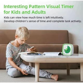 Yunbaoit Visual Timer พร้อม Night Light โรงเรียน Minuteur 60 นาทีจับเวลาถอยหลังสําหรับเด็กและผู้ใหญ่ Pomodoro
