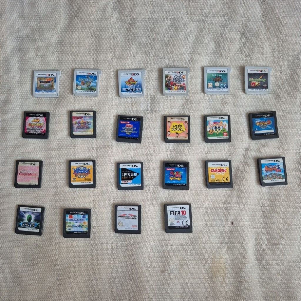 ตลับเกม 3ds และ DS ของแท้