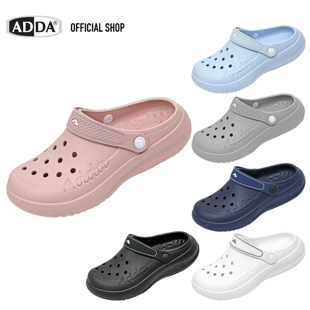 ADDA รองเท้าแตะสวม หัวโต ผู้หญิง รุ่น 58U02W1 ไซส์ 4-7