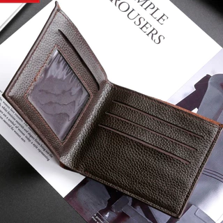 Jeep Buluo กระเป๋าตังผู้ชาย กระเป๋าสตางค์สั้น กระเป๋าใส่เหรียญ ใส่บัตร Men's wallet, PU leather coin purse, card holder