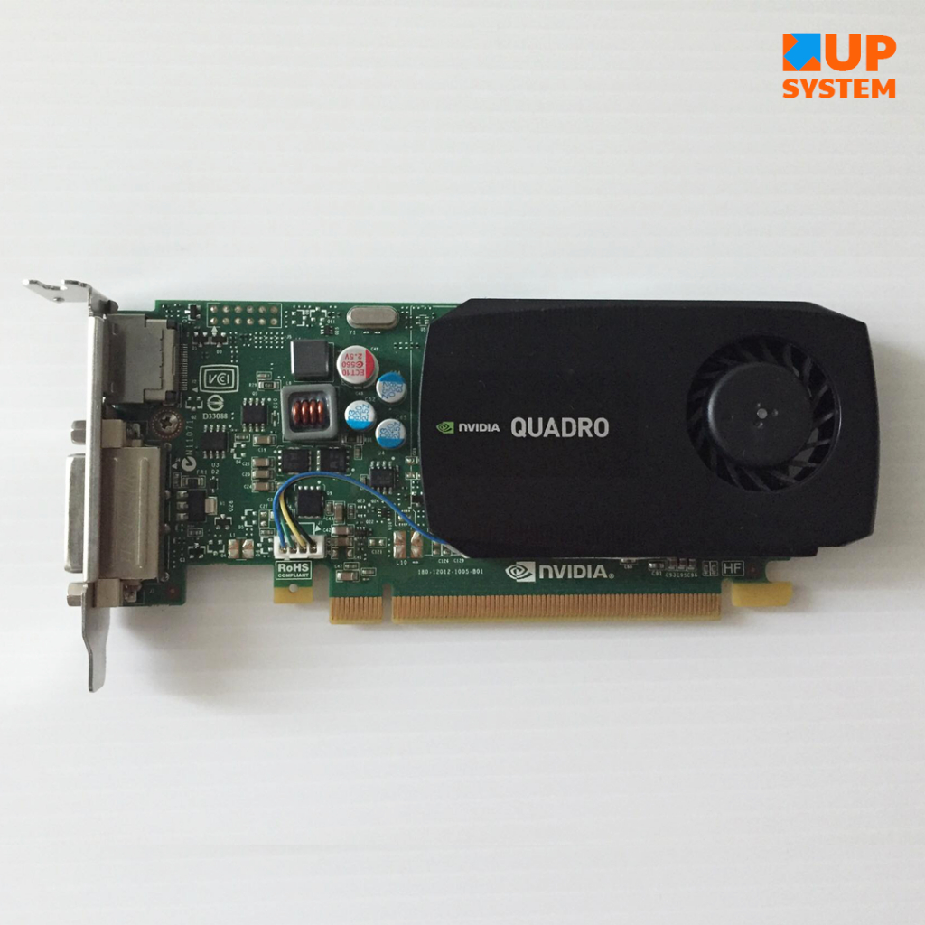 NVIDIA QUADRO K600 /MEMORY 1GB /DDR3 /128-bit /Low Profile (การ์ดจอมือสอง)