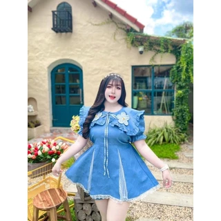 รวมชุดสีฟ้าใส่ออกงานวันแม่สาวอวบ🩵
