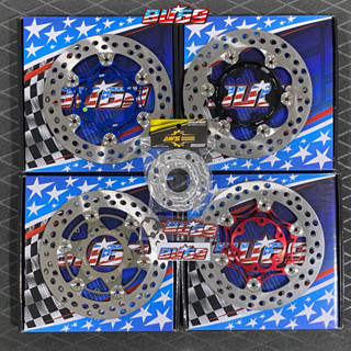 จานBU69แท้200mmพร้อมแผ่นรองWave125rsiงานAWSไม่ต้องปาดดุม ใบเ…