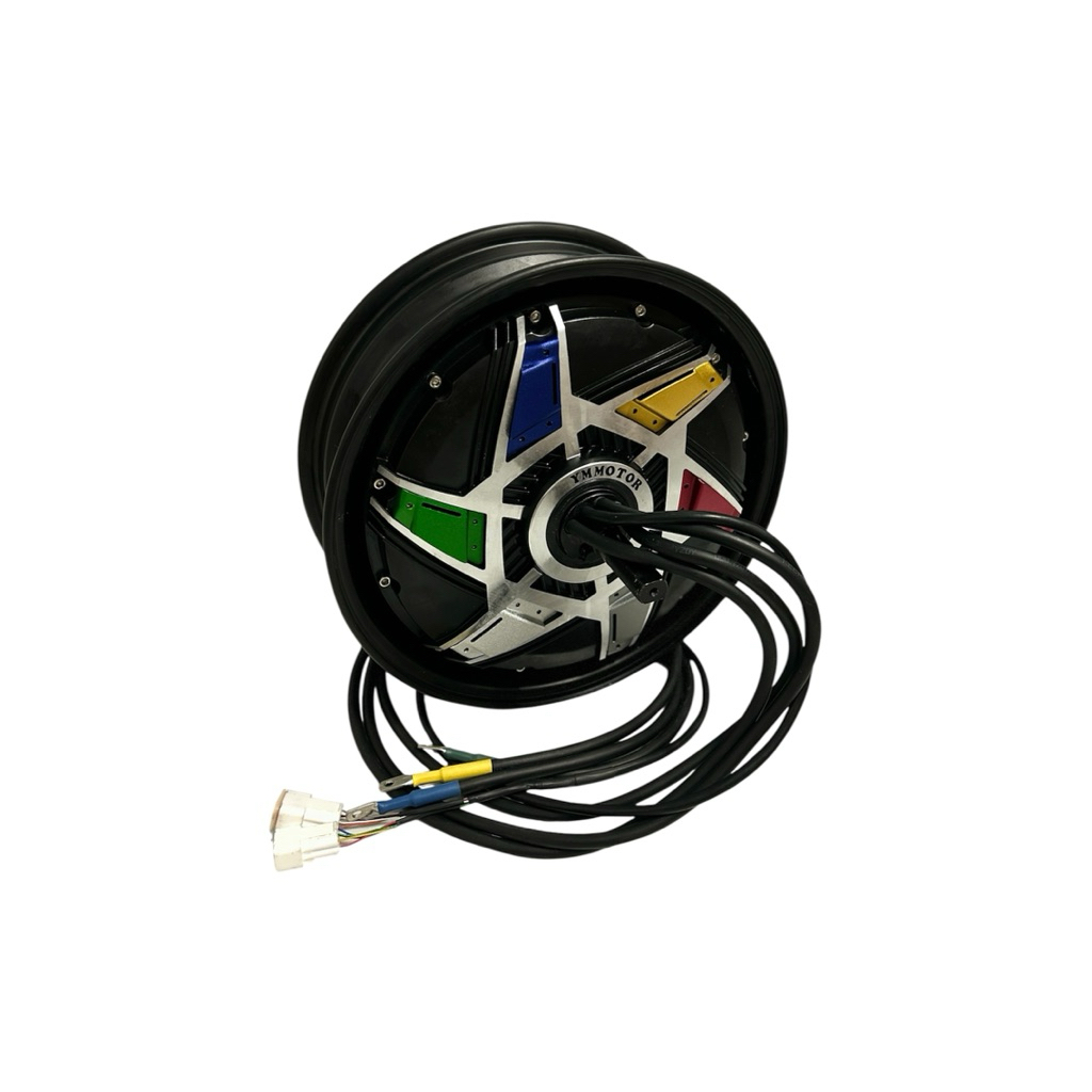 มอเตอร์รถไฟฟ้า YM Motor 12 นิ้้ว 5000W SD สายแยก 2 Hall พร้อมส่งในไทย