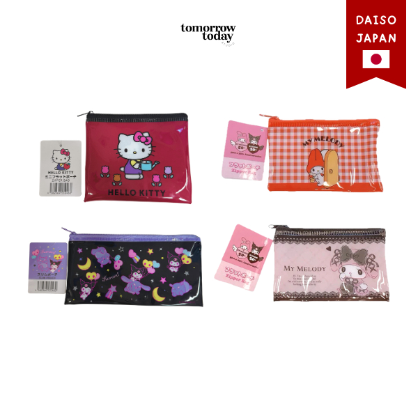 [พร้อมส่ง] กระเป๋าใส่เหรียญ/บัตร ซานริโอ Sanrio ไดโซะญี่ปุ่น Daiso Japan (ของแท้ 100%)