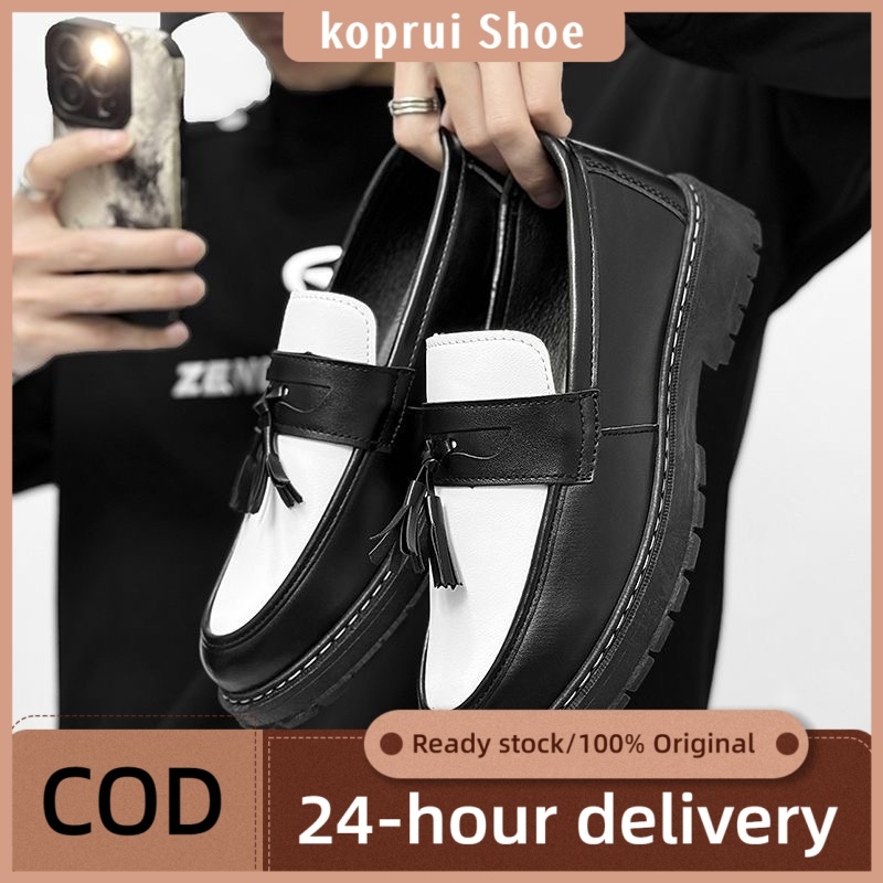 Koprui  Loafer รองเท้าโลฟเฟอร์หนังสำหรับ ผู้ชาย 39-44