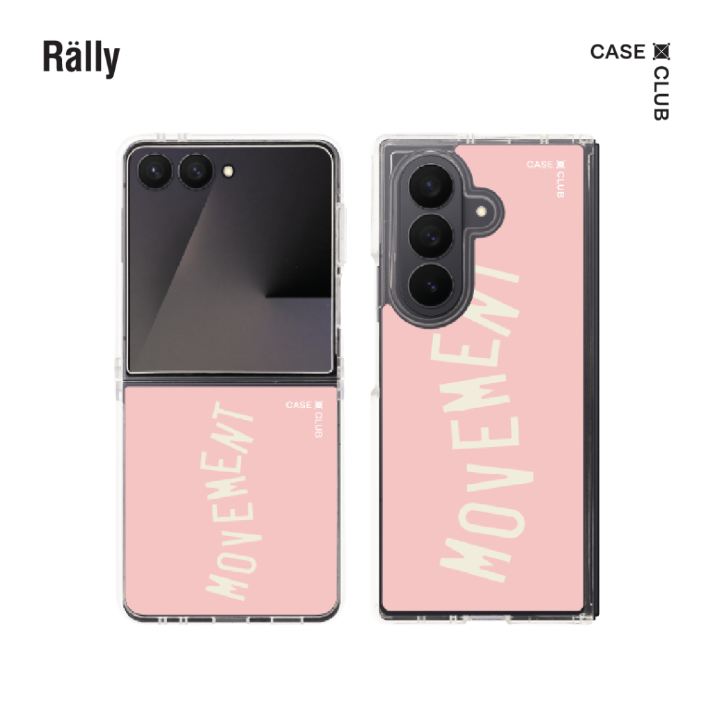CaseClub เคสซัมซุง เคส Samsung Galaxy Z Flip 7 / Fold 7 ลาย Rally Bubblegum Movement