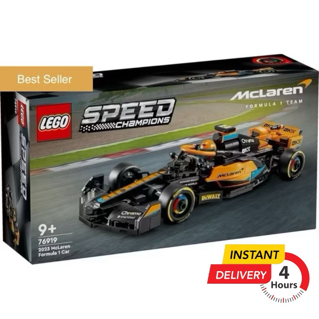 Lego 76919 2023 McLaren Formula 1 Race Car Lego ใหม่ของแท้ 100%