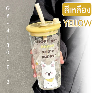 แก้วน้ำ 800ML แก้วน้ำพกพา แก้วน้ำมีฝาปิด พร้อมหลอด