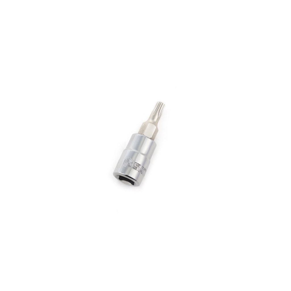 SATA ลูกบล็อก เดือยโผล่ รู 1/4" ท็อค TORX ขนาด T10-T40 ยาว 36.5 มม.