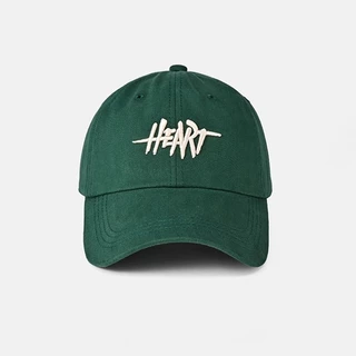 🧢 หมวกแก๊ปเกาหลี ยูนิเซ็กซ์ หมวกกีฬา ปัก HEART เก๋ๆ