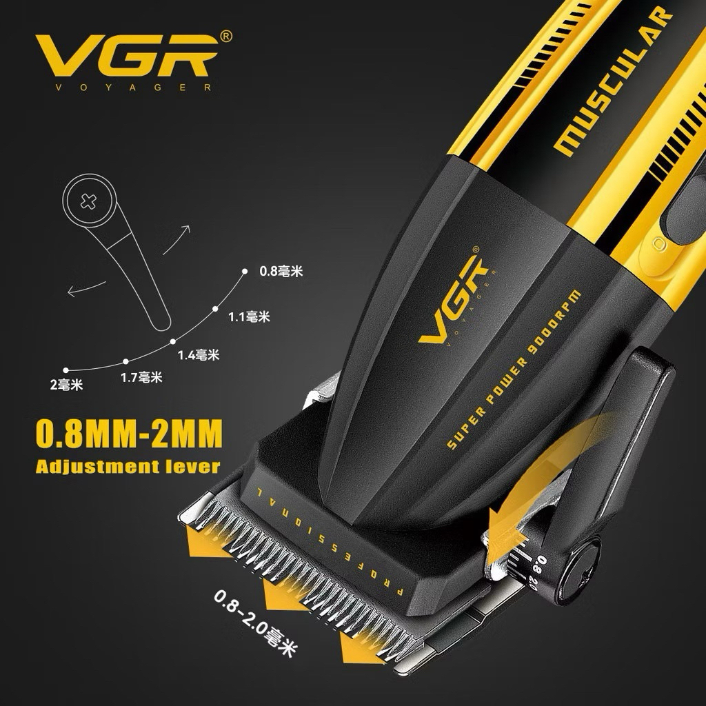 9000rpm VGR V285 ปัตตาเลี่ยนตัดผมเครื่องตัดผมมืออาชีพ
