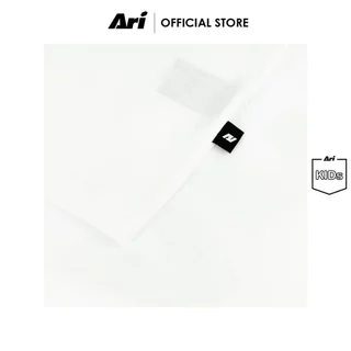 ARI KIDS ESSENTIAL SIGNATURE TEE - WHITE/BLACK (AAP2813-02) เสื้อยืด เด็ก อาริ ESSENTIAL SIGNATURE สีขาว