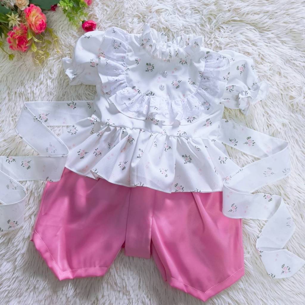 ชุดไทยเด็ก ชุดไทยประยุกต์ สำหรับน้อง 8 เดือน - 6 ปี