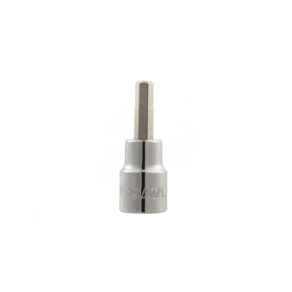 SATA ลูกบล็อก เดือยโผล่ รู 3/8" หกเหลี่ยม HEX ขนาด H3-H10 ยาว 48 มม.22201,22202,22203,22204,22205,22206,22207