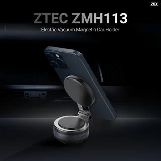 ZTEC ZMH113 แท่นแม่เหล็กสุญญากาศ ติดมือถือ พลังการดูดสูง รับน้ำหนัก 1 กก. -1Y
