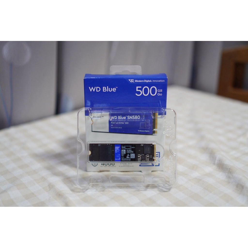 500 GB SSD (เอสเอสดี) WD BLUE SN580 - PCIe 4x4/NVMe M.2 2280 (WDS500G3B0E