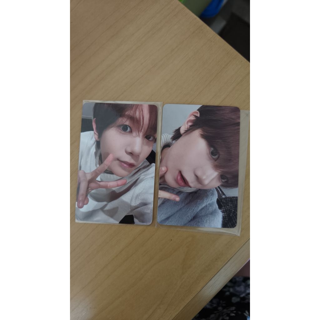 NCT Wish QQ music photocard poppop ryo set