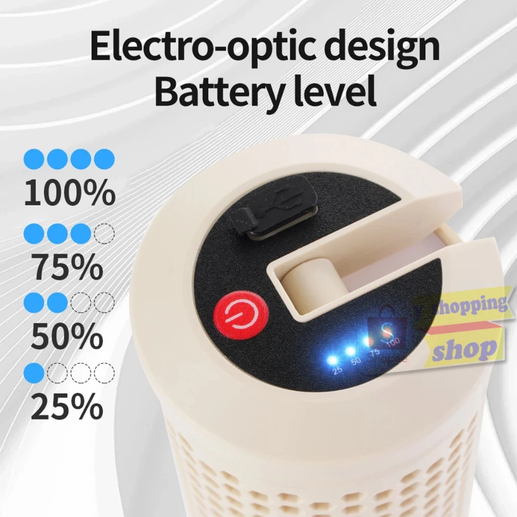CH-026 CMMPING LIGHT ไฟฉายพกพา ไฟแคมป์ปิ้ง สว่างมาก สามารถยืดได้ ปรับได้ 4โหมดTYPE-C Rechargeable thumbnail 5