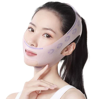 YIYIHOME สายรัดหน้า V Shape เข็มขัดยกกระชับ สายรัดคาง เทปพันหน้า ผ้าพันแผลหน้า สายรัดแก้ม มาส์กยกกระชับ ใบหน้า