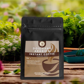 ดอยช้างผงกาแฟสดสกัดพร้อมชง Arabica 100% คั่วเข้ม ขนาด 250 กรัม